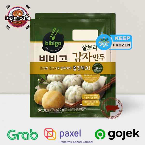 

CJ Bibigo Potato Mandu 400gr - Dumpling Isi Kentang Made In Korea
