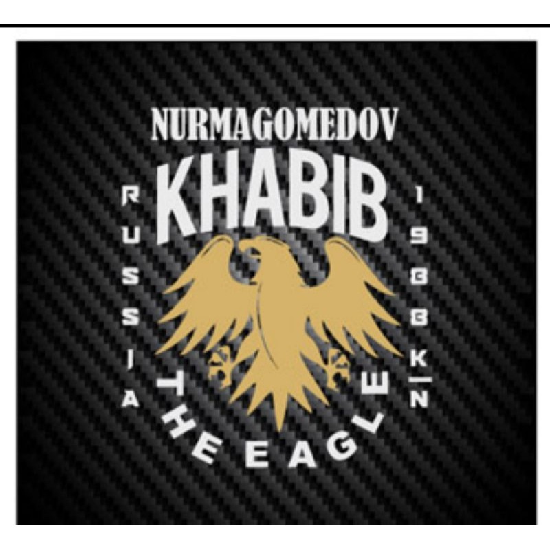 

Sticker cutt Khabib the Eagle