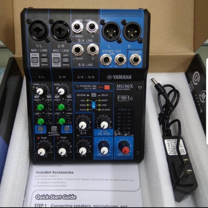 MIXER YAMAHA MG 06X/MG 06 X/MG06X