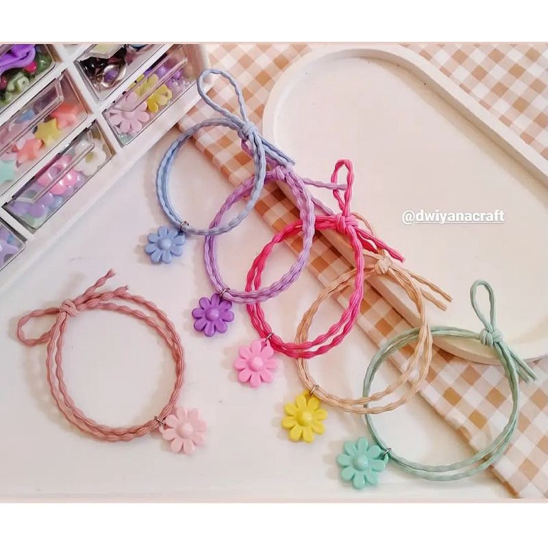 IKAT RAMBUT GELANG DAISY LUCU