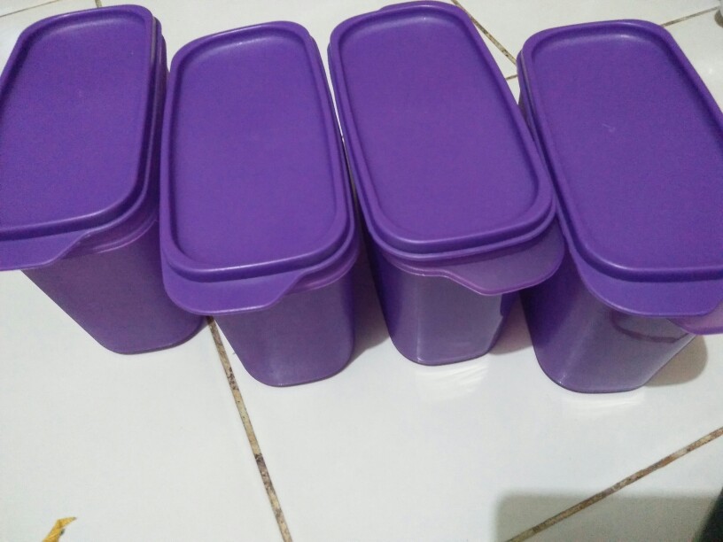 Tamika Jr Storage Purple Set Of 4 Pcs / Toples Kerupuk/ Toples Plastik/ Toples Makanan