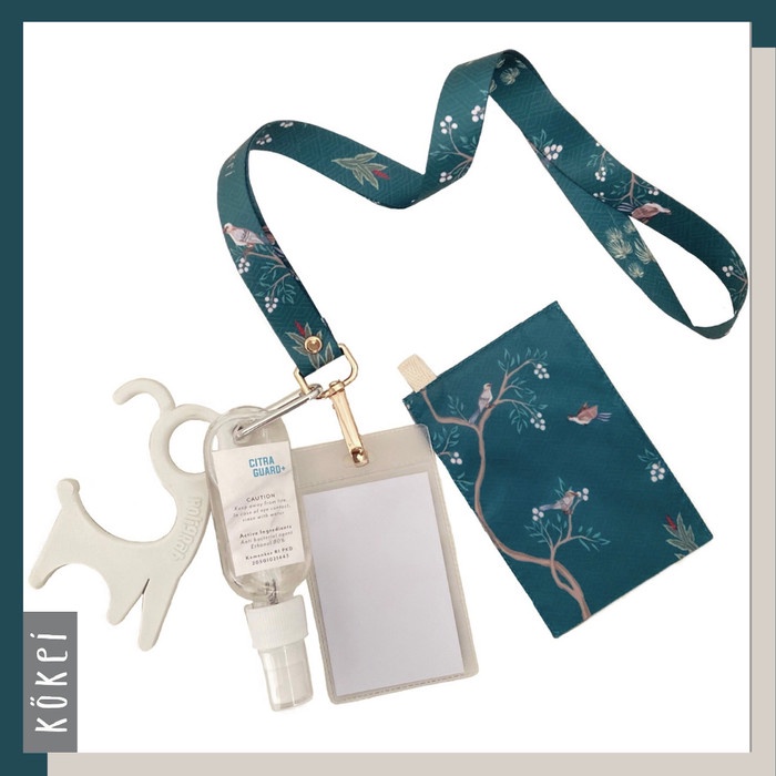 

Buruan Kokei Lanyard Set - Jade (New Normal Essentials) Trendi