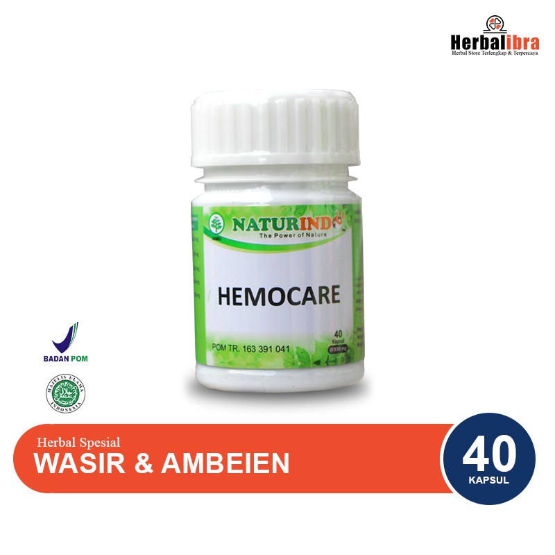 HEMOCARE obat herbal wasir dan ambien dengan gejala susah bab panas di anus serta bengkak & radang-1
