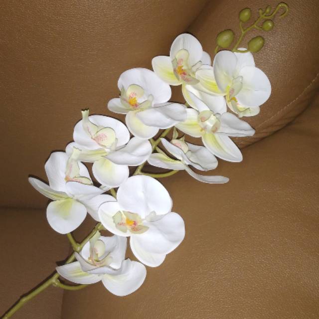 Bunga anggrek artificial latex