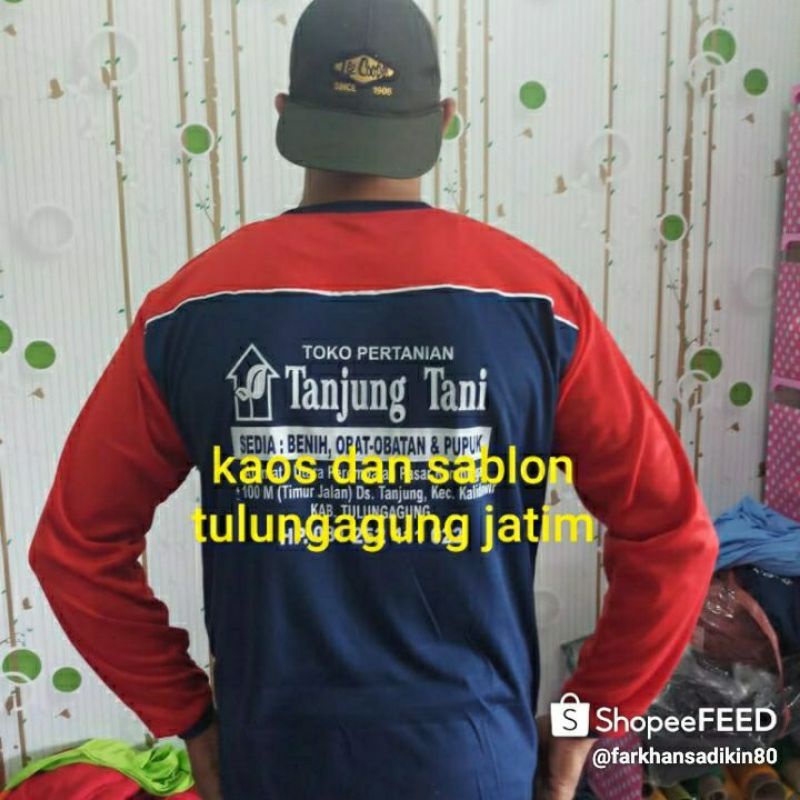 Jual kaos promosi toko bangunan dan pertanian  Shopee Indonesia