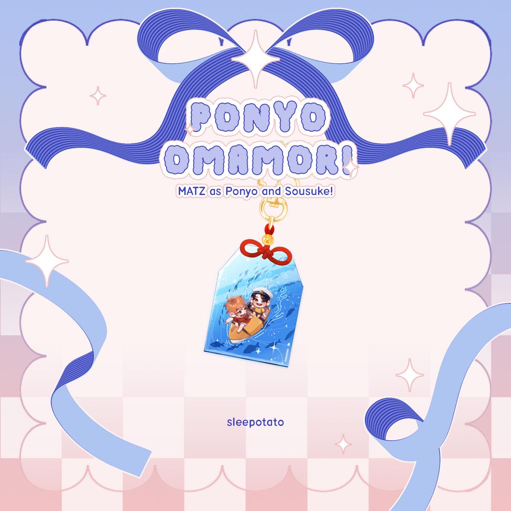 [FANMERCH] ATEEZ: MATZ Ponyo Omamori Keychain