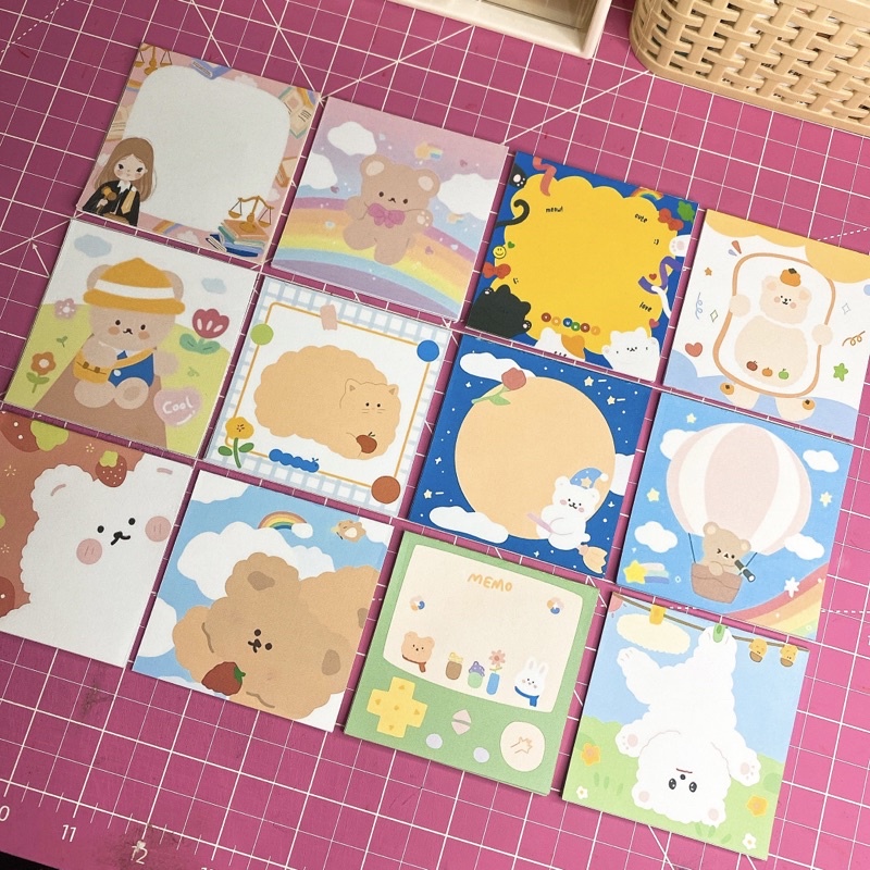 

[JINNI] Memopad lucu | memo pad 8x8cm