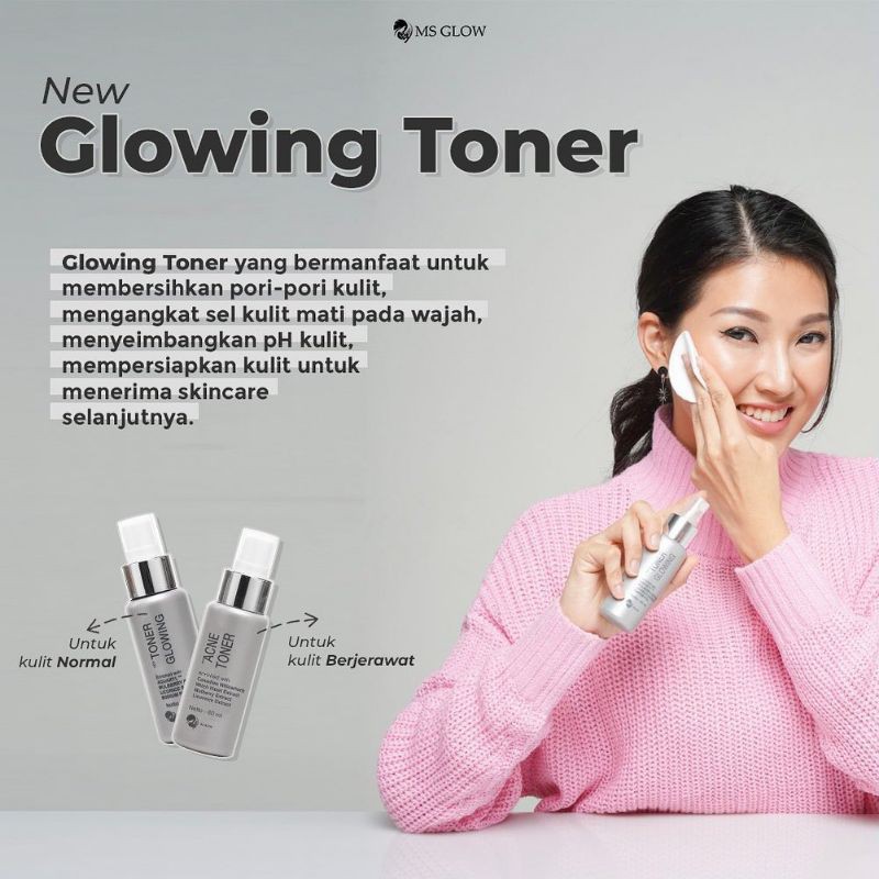 Ms Glow Toner Glowing Original