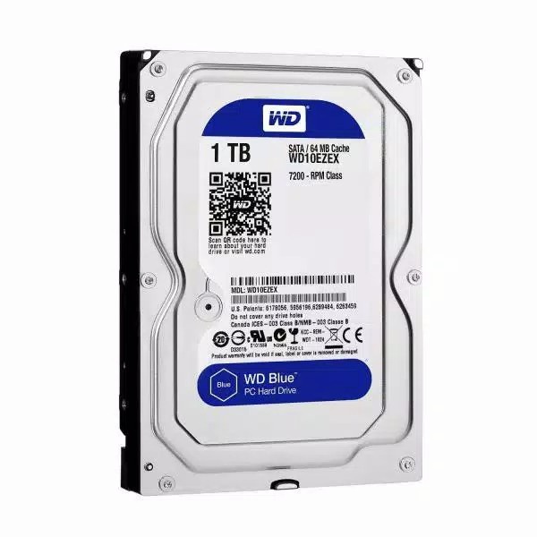 WD BLUE 1TB 2TB 4TB HDD HARDISK INTERNAL PC 3.5&quot; 7200 RPM RESMI 2TH