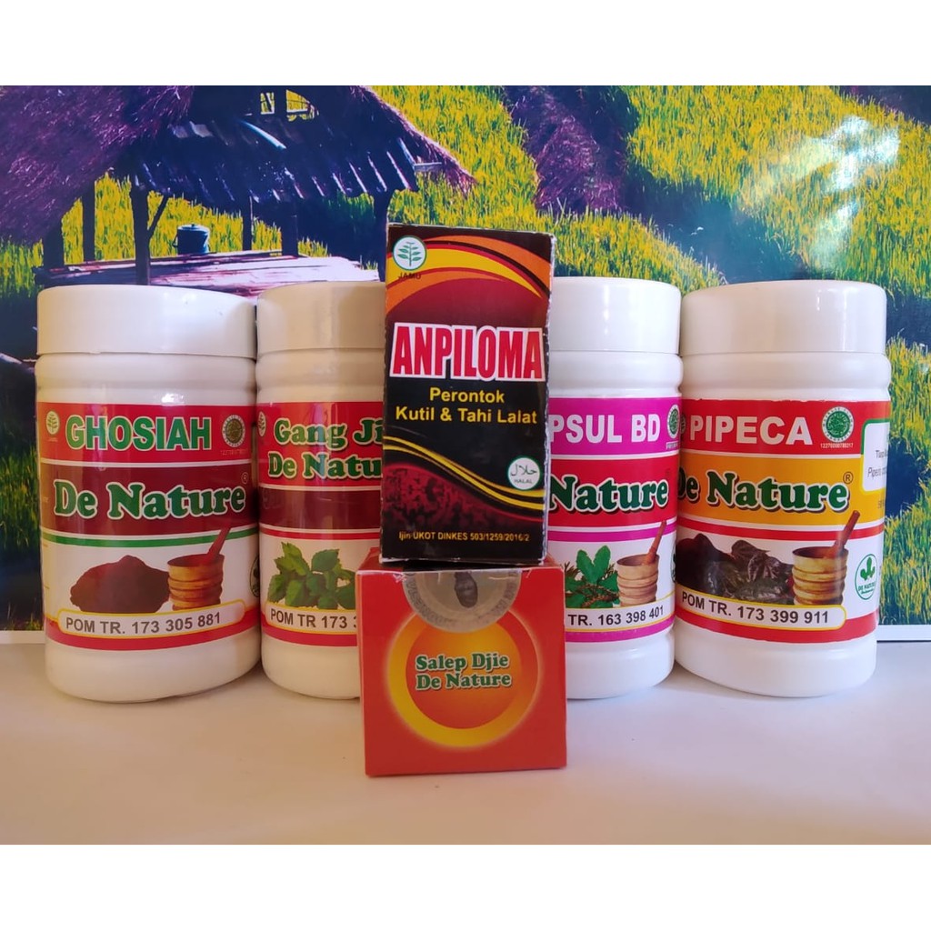 Obat Hebal Penghilang Kutil dalam MISS V,  daging dalam, Herves, Luka kelamin, Bisul