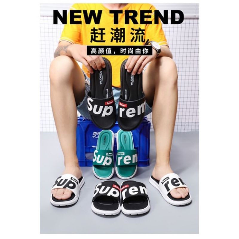 Sandal Slip On Pria Suprem Import High Quality S2