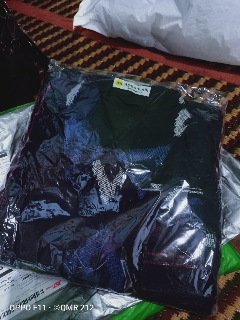 Batik Raharja Bahan Tenun Kemeja Batik Pria Lengan Panjang By Batik Florist