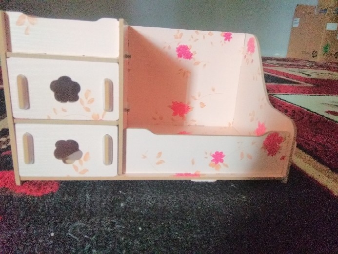 Rak Kosmetik Make Up Organizer Kotak / Wadah Tempat Meja Rias Makeup Serbaguna Multifungsi