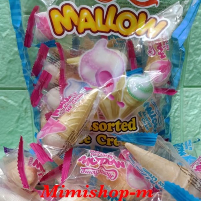 

MASMALLOW BENTUK ICE CREAM BERAT 125gr