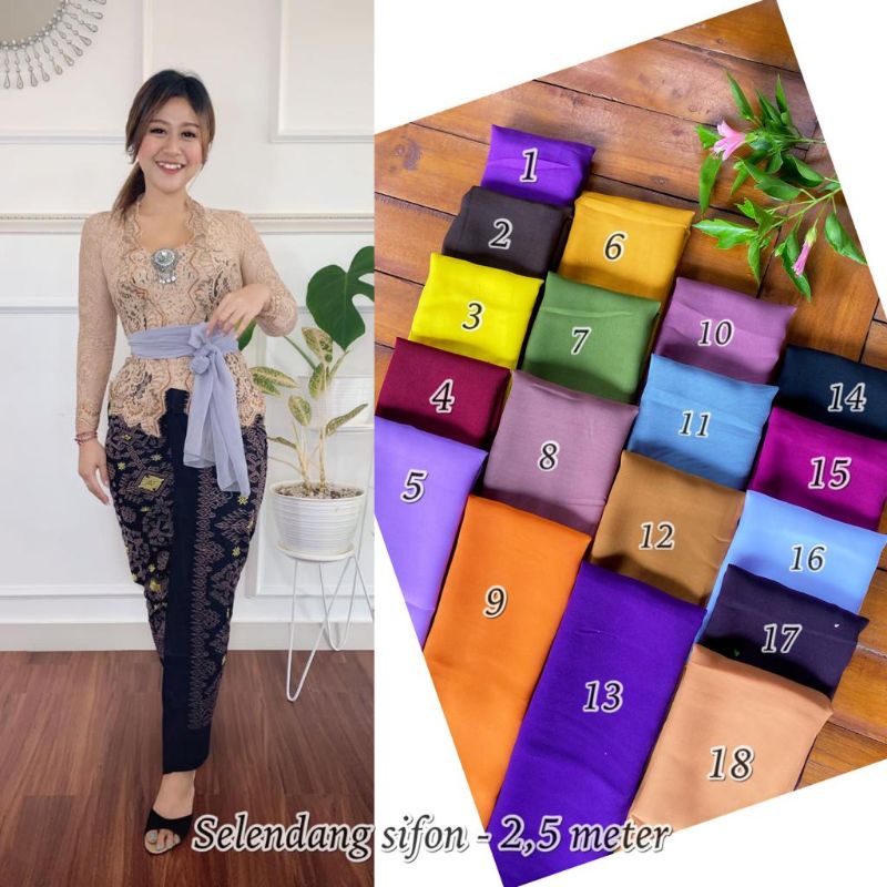 selendang sifon-1 ungu