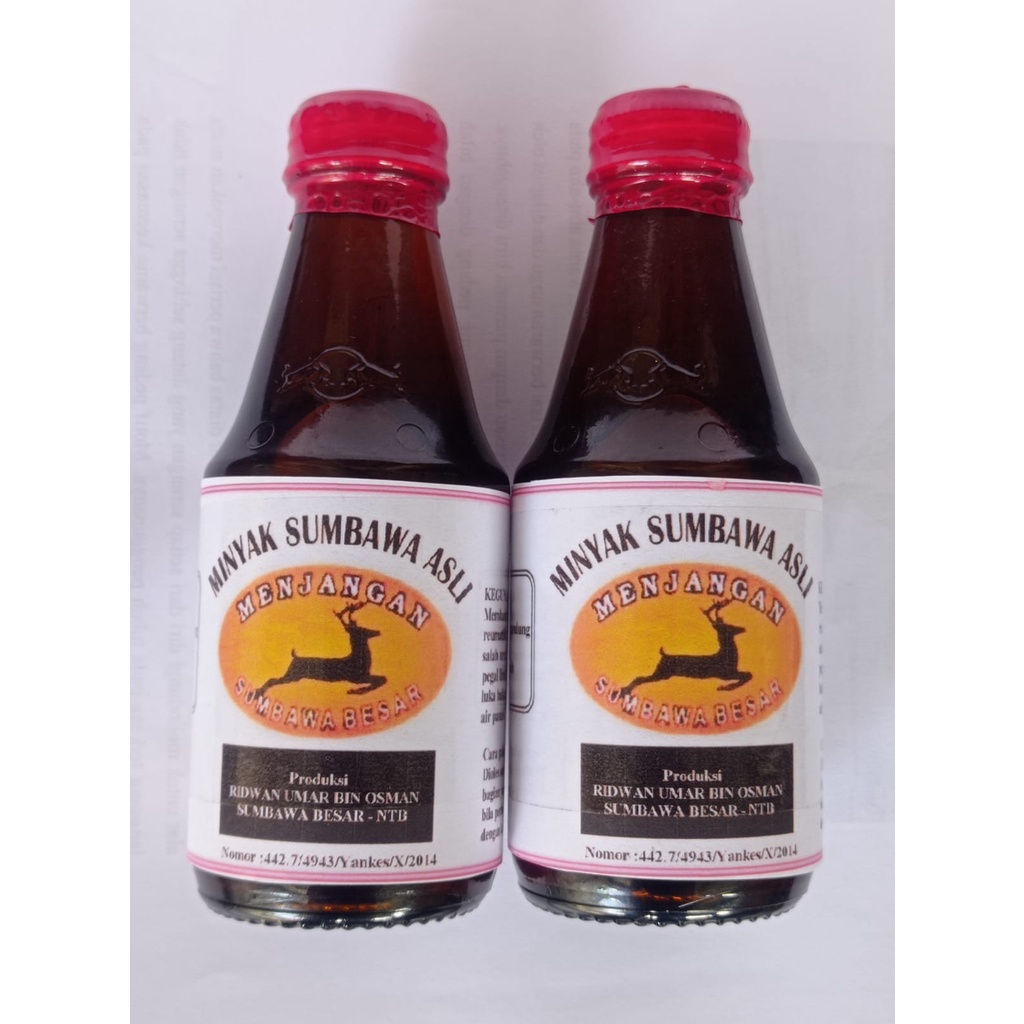 Minyak Sumbawa Cap Menjangan || Minyak Urut || Minyak Gosok|| Atasi nyeri