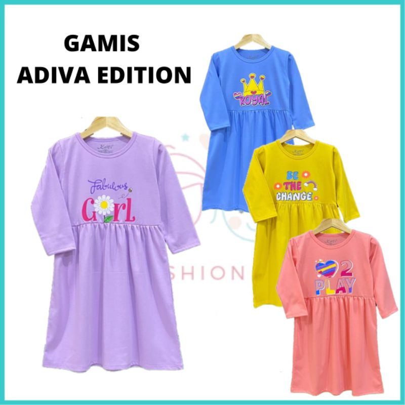 GAMIS ANAK PEREMPUAN BAJU GAMIS ANAK CEWEK USIA 1 2 3 4 5 6 7 TAHUN