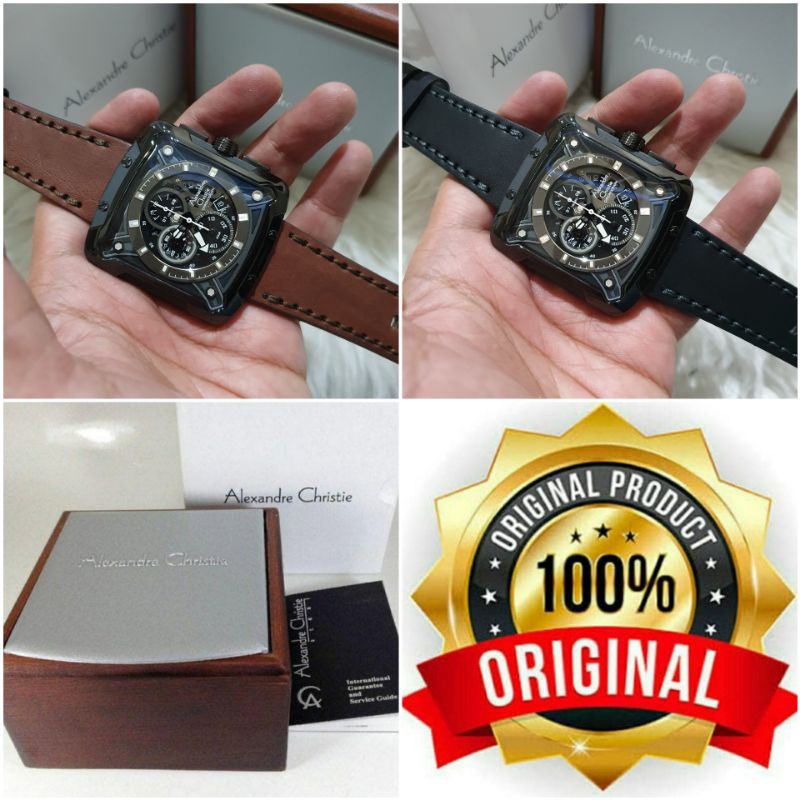 Alexandre Christie 3030 Pria AC 3030 leather | AC3030 Kulit Pria Original