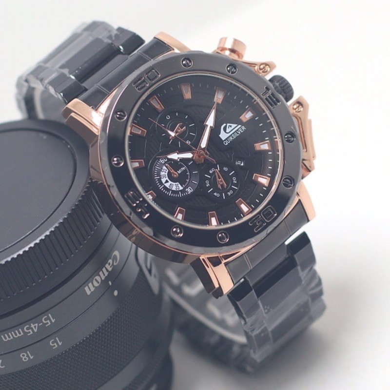 Jam tangan pria Quiksilver chrono off variasi