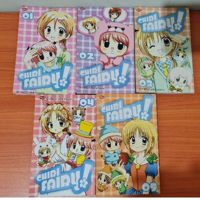 set komik chibi fairy 1-5