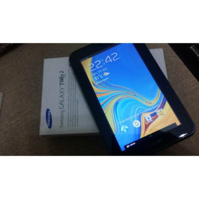 [Preloved] Samsung Galaxy Tab 2. 7" GT-P3100 bekas second ex SEIN