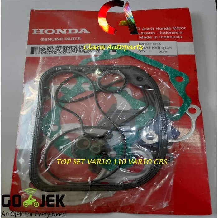 TOP SET VARIO 110 KVB KARET HEAD GASKET PAKING VARIO 110 KVB