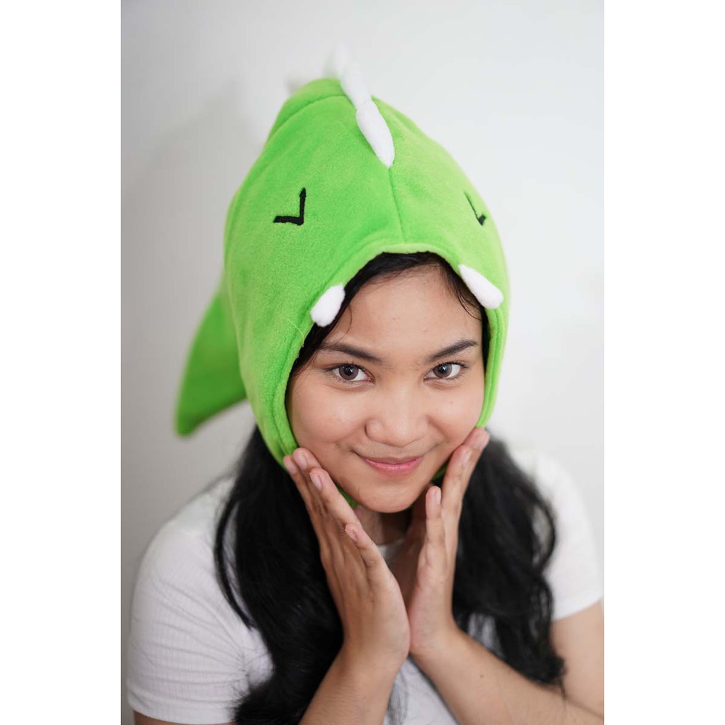 TOPI DINO / DINOSAURUS LUCU HIJAU