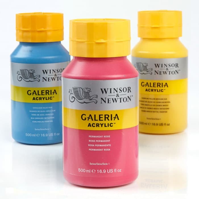 

(TERLARIS) Winsor & Newton Galeria Acrylic 500 ml