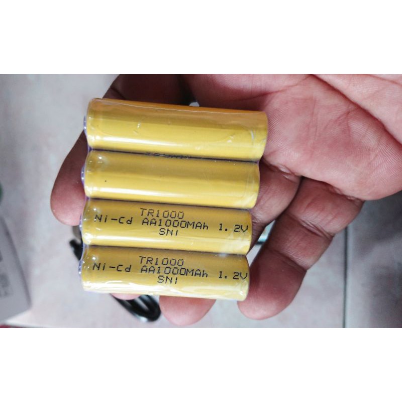 AJ Baterai Cas AA/A2 1000mAh 1,2 volt/ Batre Charger A2 700mAh 1,2volt Kualitas Bagus Murah