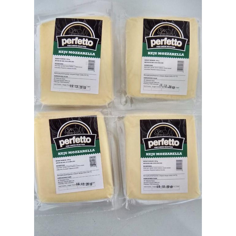 

Perfetto Keju Mozzarella 250 gr