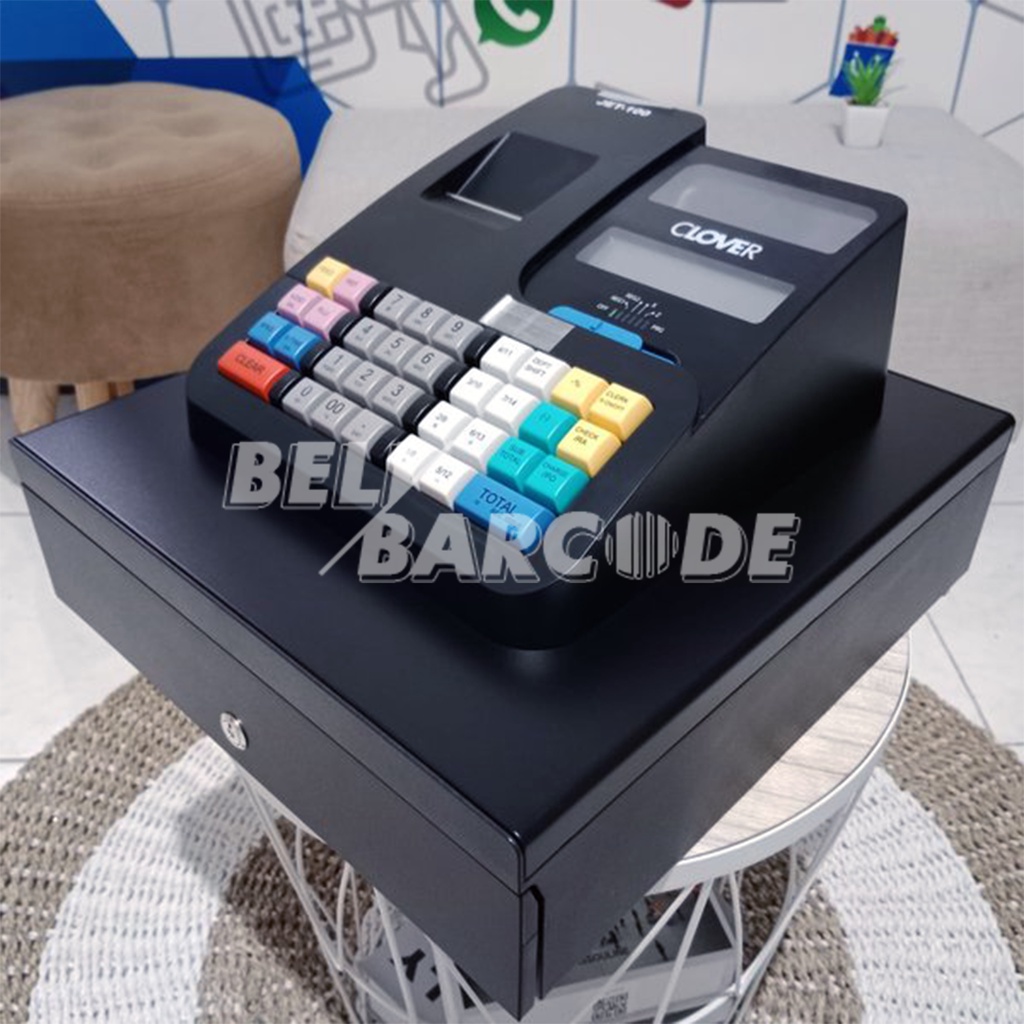 MESIN KASIR CLOVER JET-100 / JET100 CASH REGISTER ALL IN ONE