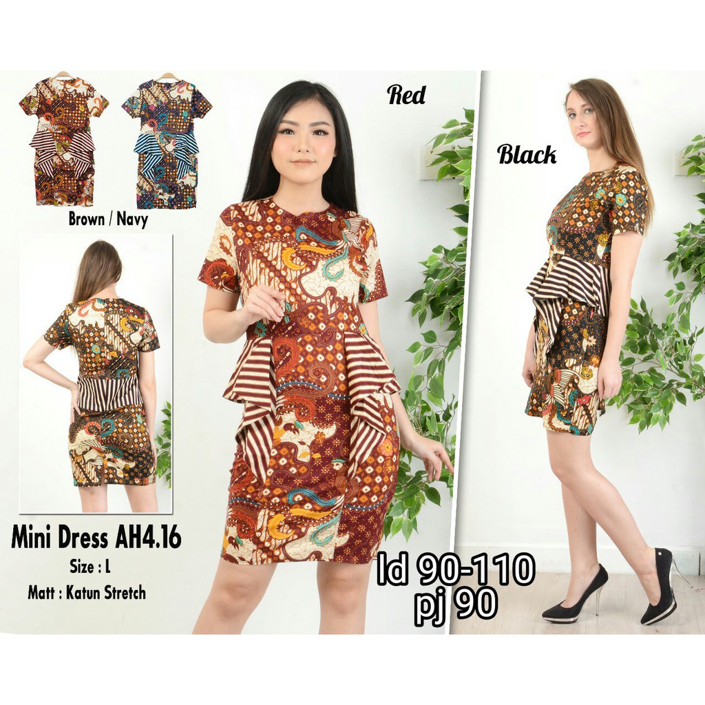 Batik Dress AH416