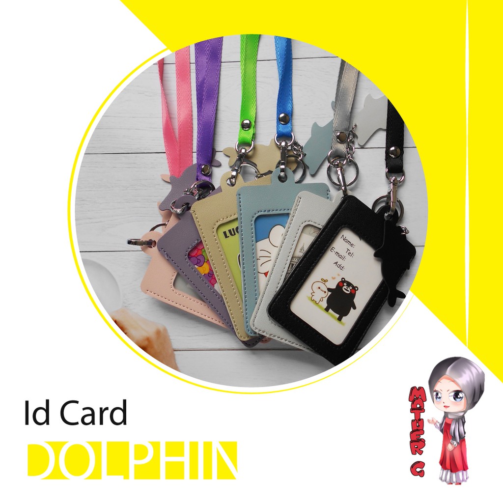 

Name Tag Holder DOLPHIN | Id Card Holder | Card Holder Dolphin Kualitas IMPORT - MOTHER G