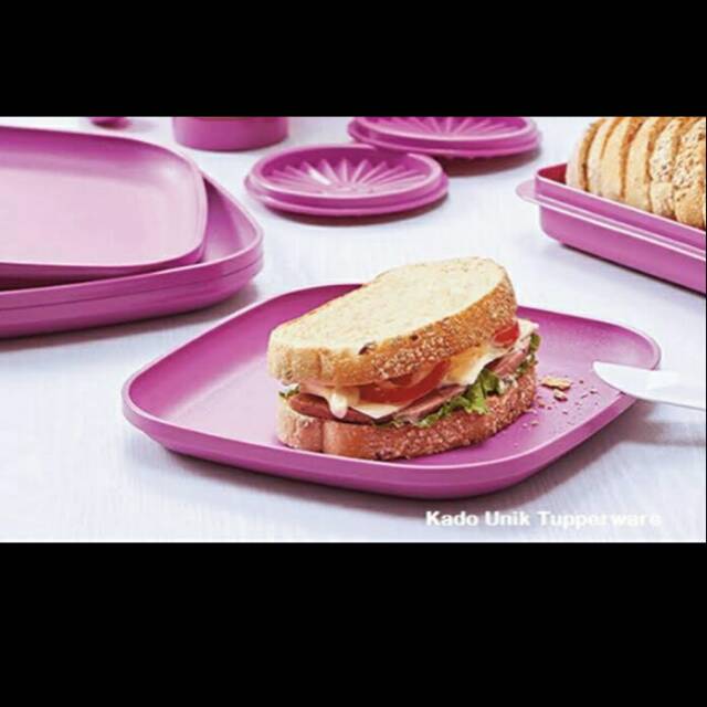 Breakfast Plate  piring Tupperware