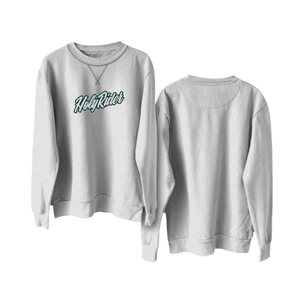 Holyrider Sweter Basic Concept || Crewneck sweatshirt sablon DTF  size M - XXL ( Pria &amp; Wanita )