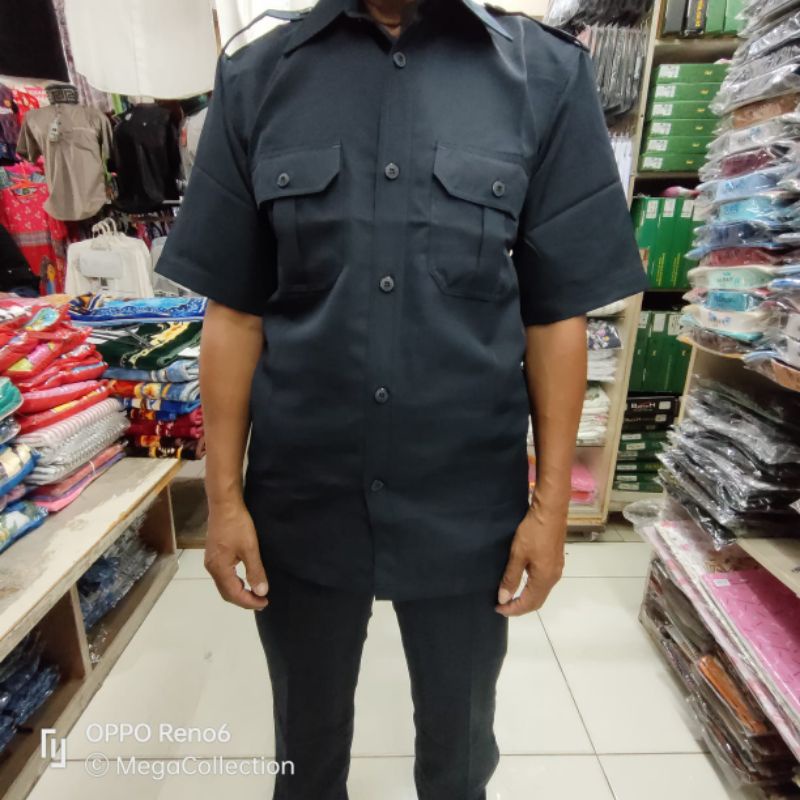 SETELAN SERAGAM BIRU DONGKER PRIA