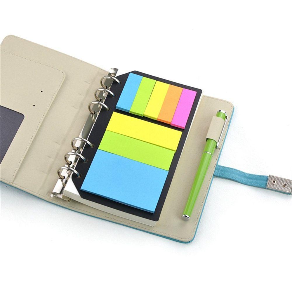 Lanfy Sticky Notes Siswa Kantor Notebook Hadiah Tulisan Bantalan Pembatas Stiker Untuk Memo Pad Daun Longgar