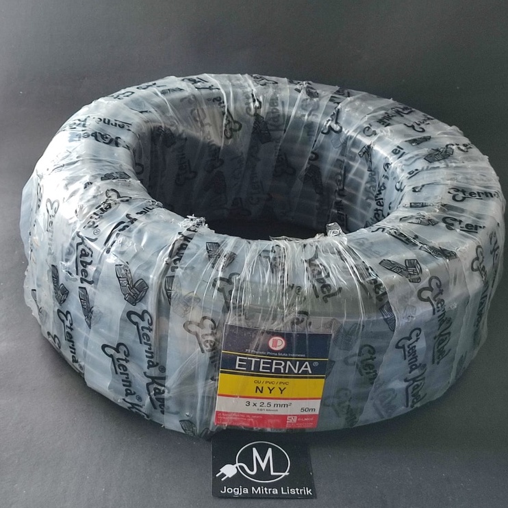 KABEL LISTRIK NYY ETERNA 3X2,5 / KABEL LISTRIK KAWAT