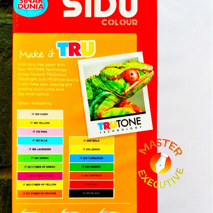

SINAR DUNIA SIDU COLOR KERTAS A4 80 GSM WARNA LAVENDER - 20 LEMBAR
