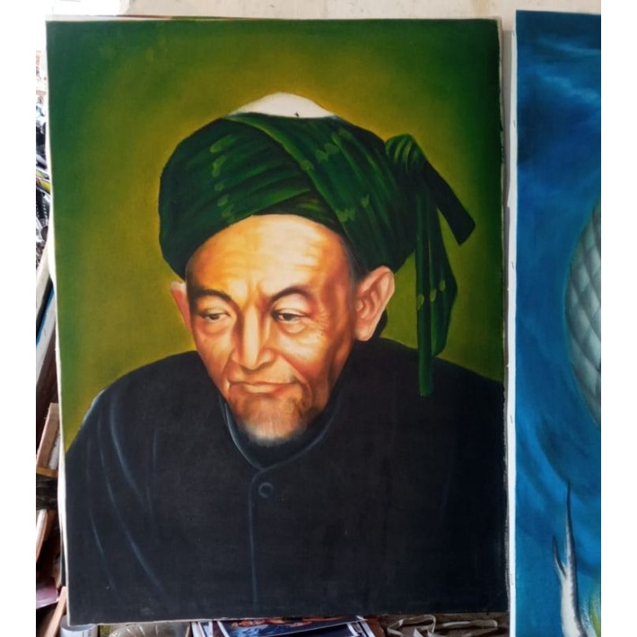 lukisan tangan, kyai Hasyim Asy'ari