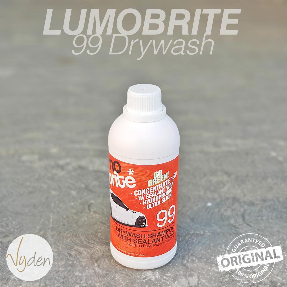 LUMOBRITE 99 Drywash Concentrate With Wax Waterless Wash Konsentrat Cuci Tanpa Air