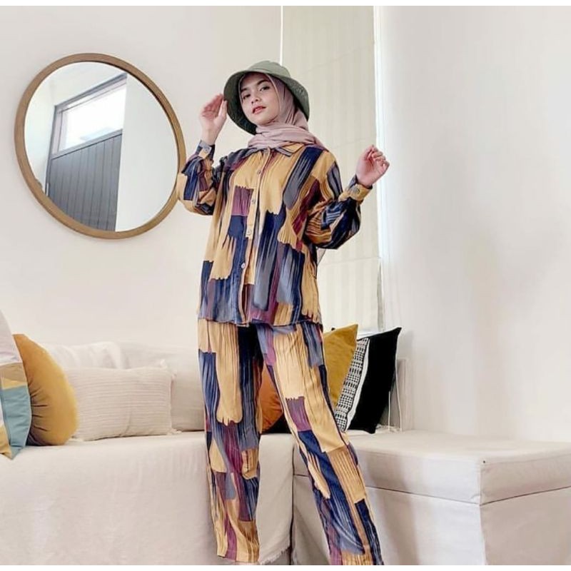 Grosir dan Ecer Baju Setelan Wanita Vita One Set