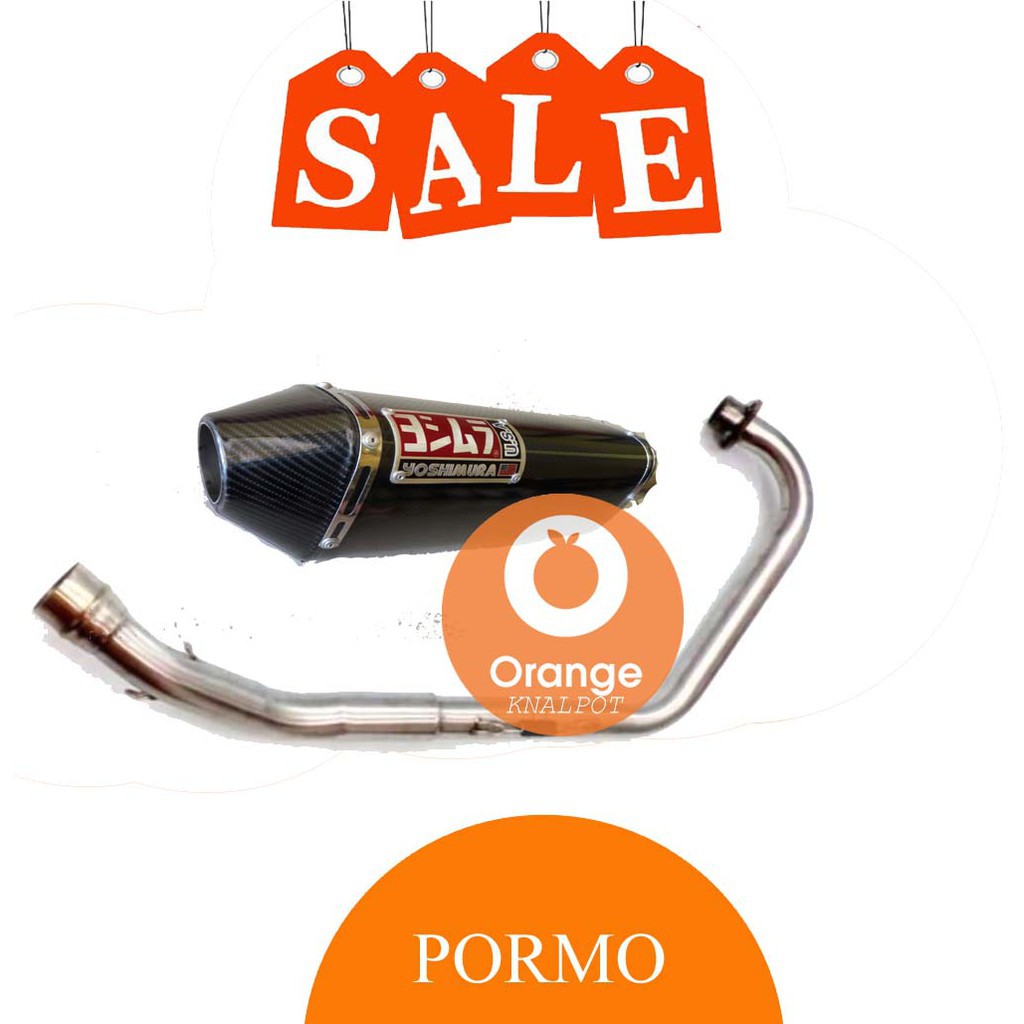 Knalpot Racing Yoshimura USA Karbon Yamaha Aerox / Yamaha Nmax 155