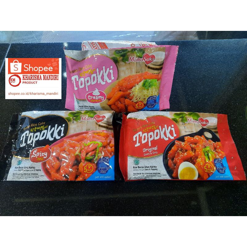 

MAMASUKA TOPOKKI INSTAN + BUMBU HALAL