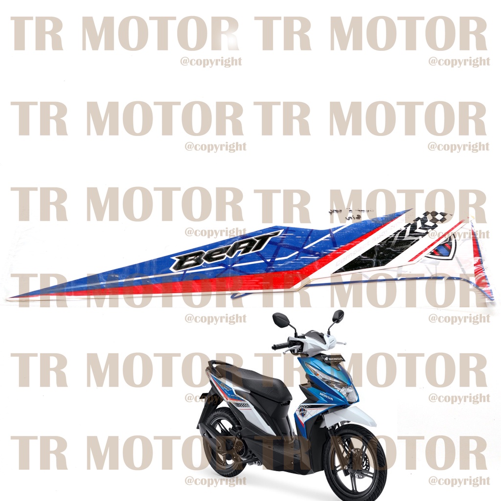 Stiker Motor Beat 2016 Sticker Striping Full Body Motor