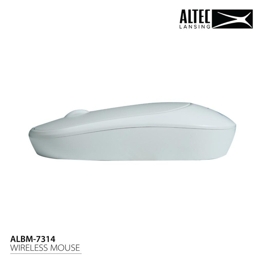 Mouse Wireless Altec Lansing ALBM-7314 Silent White | Altec ALBM7314