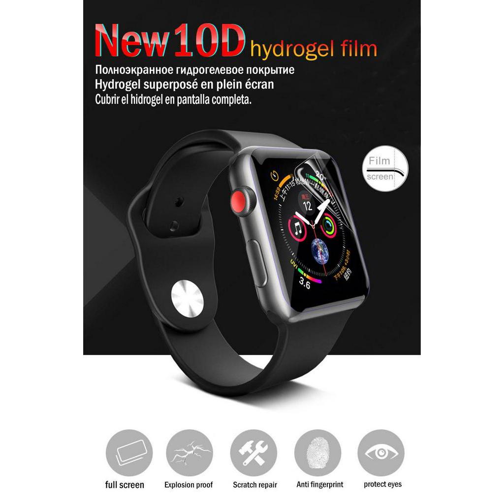 3PCS Watch Screen Protector Film For Apple iWatch 40MM 44MM 38MM 42MM Full Cover Hydrogel Protective Film Not Tempered Glass