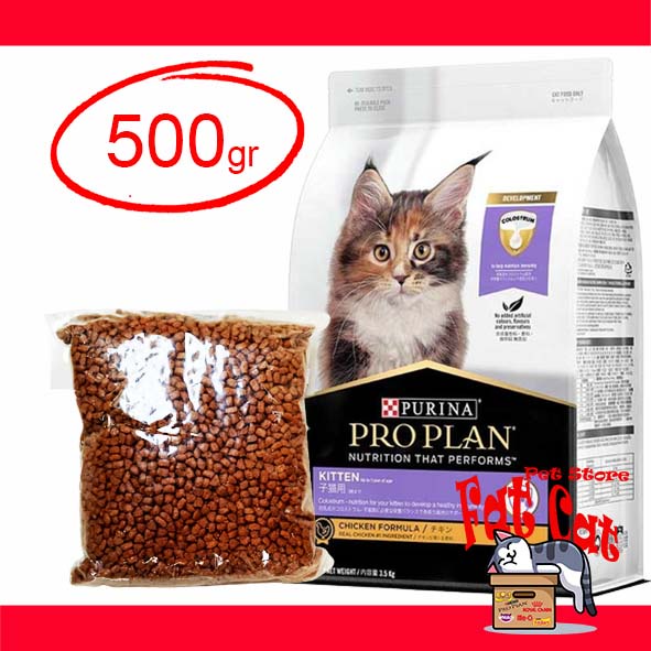 PRO PLAN KITTEN 500gr Makanan Kucing REPACK 500gram