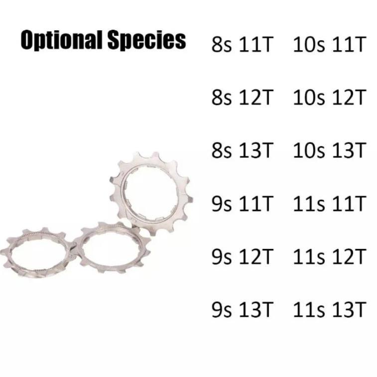 Tbl31au22в– sprocket cassette COG 11T 12T 13T untuk 8 9 10 11 speed model shimano cassette gear gir