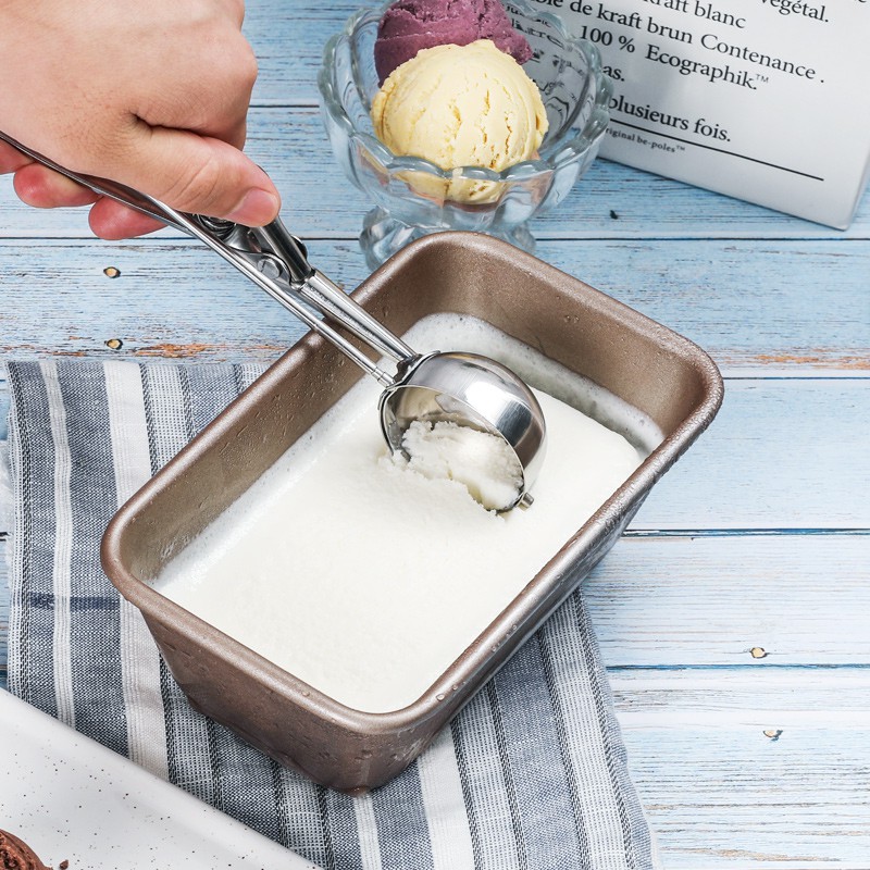 HOVELSHOP Scoop Ice Cream Sendok Dessert Cetakan Es Krim Stainless Steel